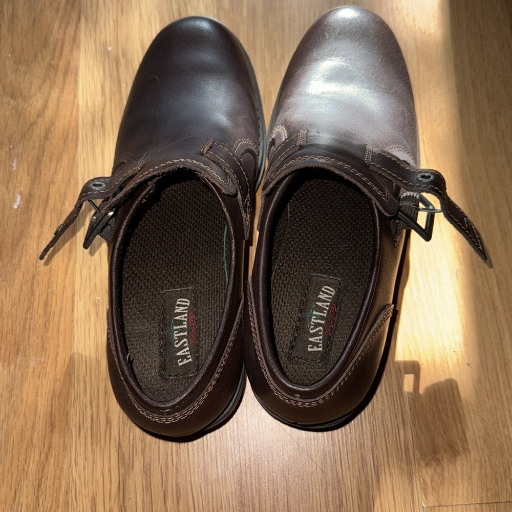 Eastland Brown Leather Loafers - Picture 8 of 8